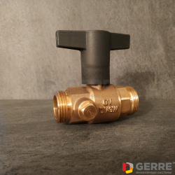 Шаровый кран для систем питьевого водоснабжения Optibal TW Ду15, 3/4"ВР, бронза 