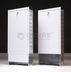 Шкаф распределительный встроенный универсальный ТМК ШРВ-У-1 670-760 x 492 мм (до 4-5 отводов) 