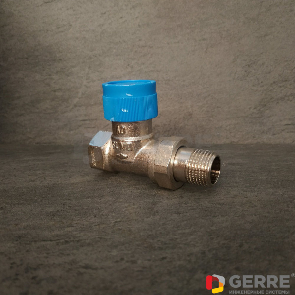 Вентиль "RF" для термостатов М 30х1,5, проходной Ду 15 Oventrop