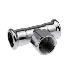 Тройник с внутренней резьбой press 54хRp3/4"х54 