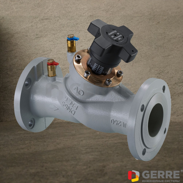 Регулирующий вентиль Hydrocontrol VFC Ду80, фланцевое присоединение, PN 6 Вентили Hydrocontrol