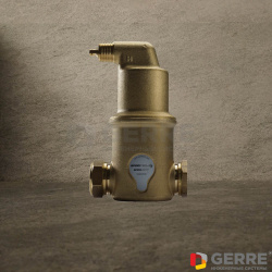 Сепаратор микропузырьков Spiroterm Spirovent/110°C/ G 1 1/2/ латунь 